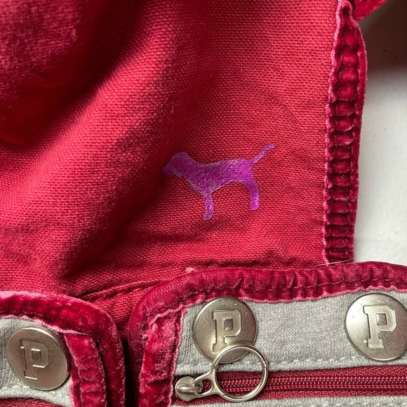 Victoria’s Secret Canvas Tote Red Super Nice - Picture 6 of 13